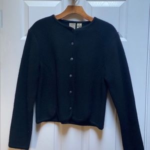 Vintage J. G. Hook 100% Black Wool Jacket.